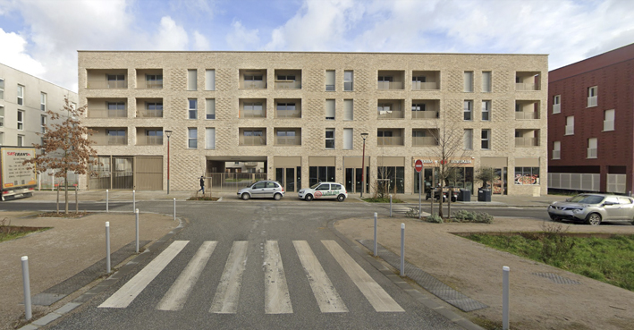 construction logements Amiens FACADE RUE
